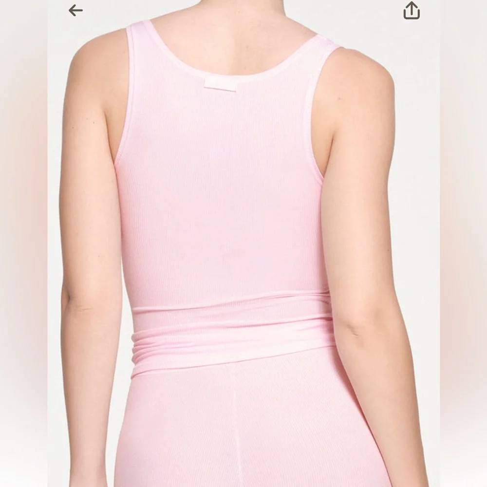 Skims - XS - NWT - Soft Lounge Tank - Cherry Blossom - Picture 3 of 4